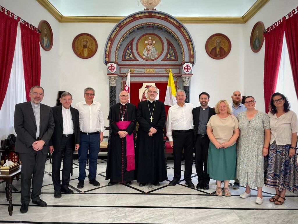 Una delegazione internazionale di Sant’Egidio a Gerusalemme e a Betlemme per esprimere solidarietà alle comunità colpite dalla guerra